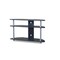 Baxton Studio Orbit Black and Silver TV Stand 107-5378 - alternate 1